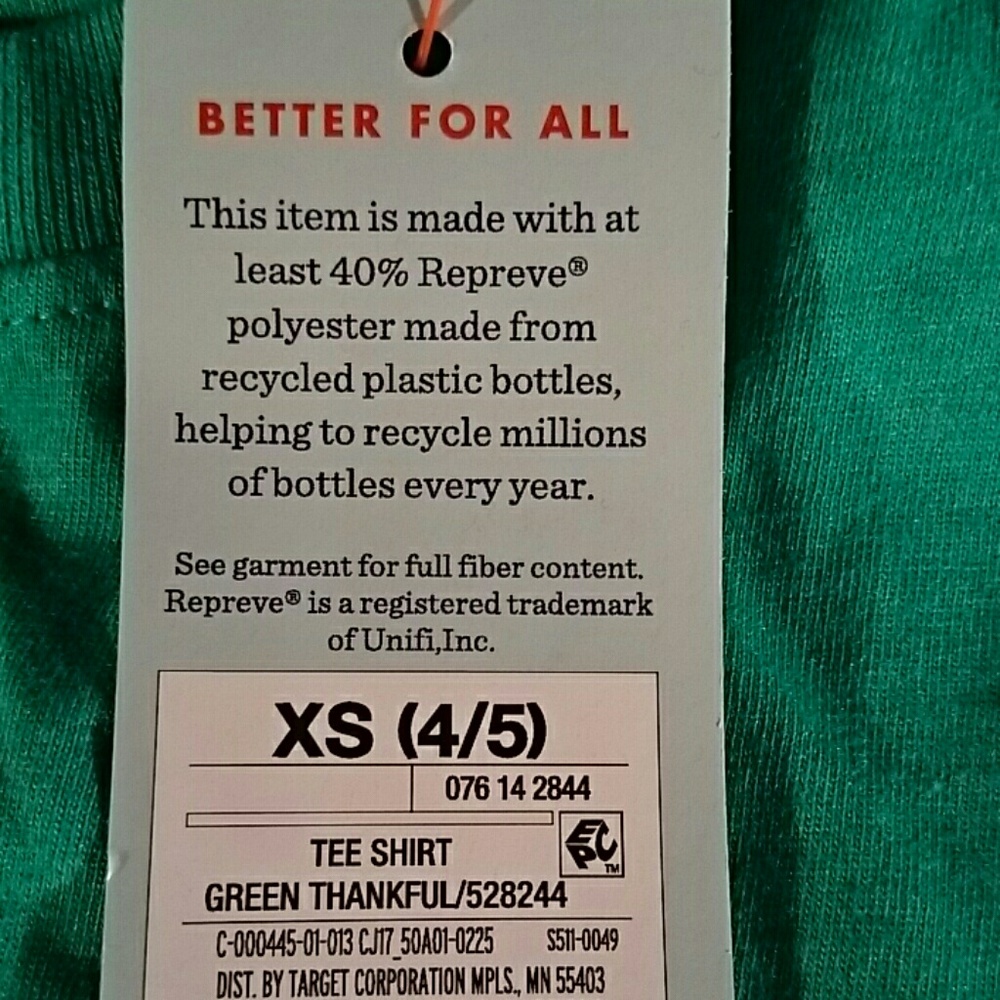 Cat & Jack "Be Thankful" T-shirt - Picture 2 of 3